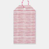 Eenvoudig Minimaal Script Prettig Kerstfeest Cadeaulabel (Achterkant)