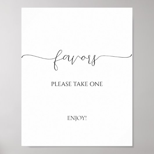 Eenvoudig minimaal Script Vrijgezellenfeest Favori Poster (Voorkant)