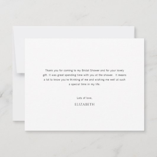 Eenvoudig minimaal Script-Vrijgezellenfeest - Hart Kaart (Achterkant)