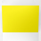 eenvoudig minimaal strak gekleurd, op maat gemaakt drieluik wenskaart (Binnenzijde eerst)