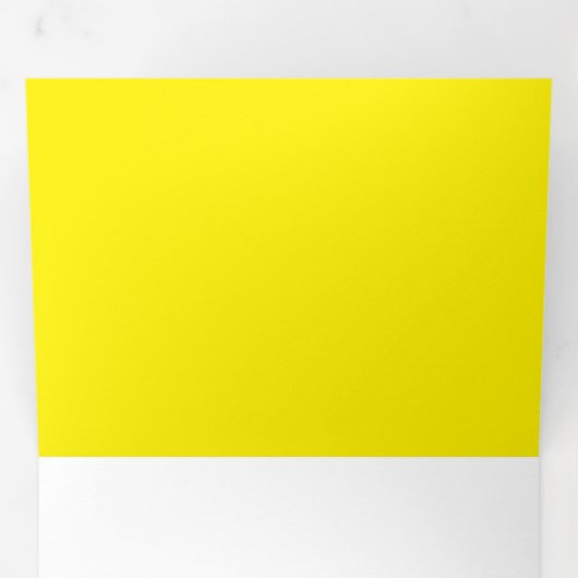 eenvoudig minimaal strak gekleurd, op maat gemaakt drieluik wenskaart (Binnenzijde eerst)