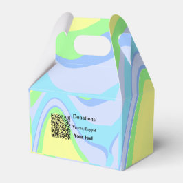 Eenvoudig minimaal streepjescode donaties venmo pa bedankdoosjes