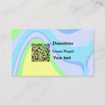 Eenvoudig minimaal streepjescode donaties venmo pa