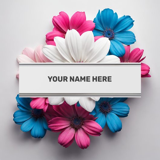 EENVOUDIG MINIMAAL TEKSTSTIJL DEUR-SIGN BUREAU NAAMBORDJE