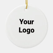 eenvoudig minimaal toevoegen jouw naam bridesmaid keramisch ornament (Voorkant)