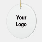 eenvoudig minimaal toevoegen jouw naam bridesmaid  keramisch ornament (Links)