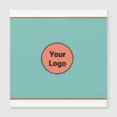 EENVOUDIG MINIMAAL TOEVOEGEN UW LOGO-DOUANESTEKST  (Voorkant)