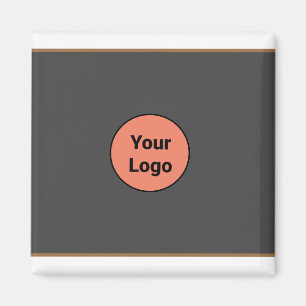 EENVOUDIG MINIMAAL TOEVOEGEN UW LOGO-DOUANESTEKST MAGNEET