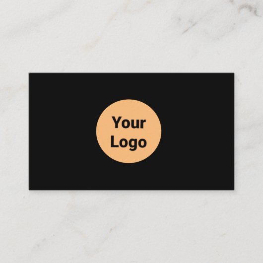 EENVOUDIG MINIMAAL TOEVOEGEN UW LOGO-DOUANESTEKST  VISITEKAARTJE (Voorkant)