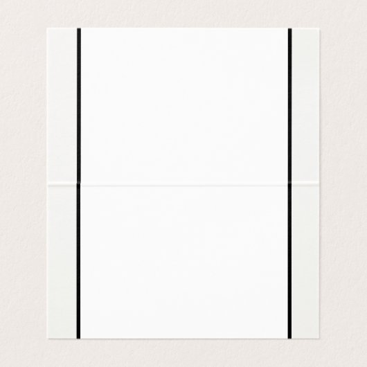 EENVOUDIG MINIMAAL TOEVOEGEN UW LOGO-DOUANESTEKST  VISITEKAARTJE (Binnenkant ongevouwen)