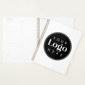 Eenvoudig Minimaal Upload uw eigen logo Bedrijf Planner (Display)