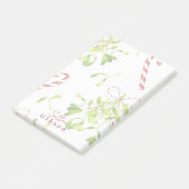 Eenvoudig minimaal vakantiegroen post-it® notes (Schuin)