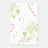 Eenvoudig minimaal vakantiegroen post-it® notes (Voorkant)