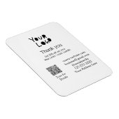 eenvoudig minimaal voeg hier uw logo/ontwerp tekst magneet (Rechterzijde)