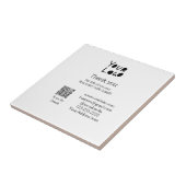 eenvoudig minimaal voeg hier uw logo/ontwerp tekst tegeltje (Zijkant)