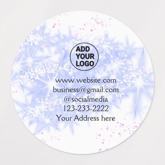 eenvoudig minimaal voeg hier uw logo-/ontwerpnaam  labels (Design 1)