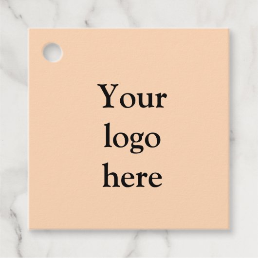 eenvoudig minimaal voeg je cadeautje voor logo toe bedankjes labels (Voorkant)