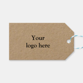 eenvoudig minimaal voeg je cadeautje voor logo toe cadeaulabel