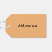 eenvoudig minimaal voeg je cadeautje voor logo toe cadeaulabel (Achterkant Horizontaal)