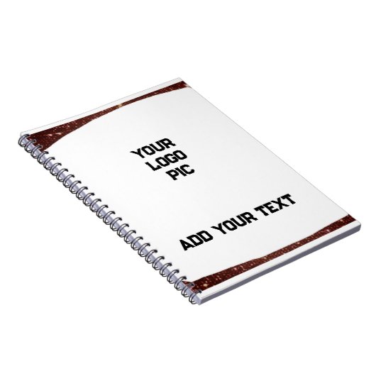 Eenvoudig minimaal voeg je fototekst glitter spars notitieboek (Rechterzijde)