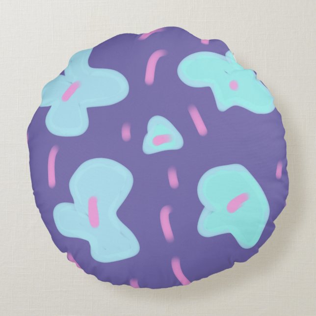 Eenvoudig minimaal voeg je fototekst glitter spars rond kussen (Achterkant)