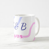 EENVOUDIG MINIMAAL voeg je koppelnaam stadnaam tek Koffiemok (Voorkant rechts)