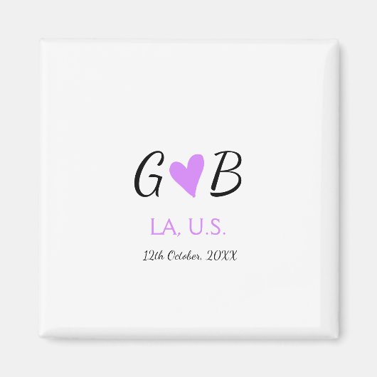 EENVOUDIG MINIMAAL voeg je koppelnaam stadnaam tek Magneet (Voorkant)