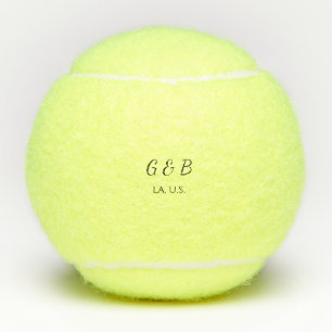 EENVOUDIG MINIMAAL voeg je koppelnaam stadnaam tek Tennisballen