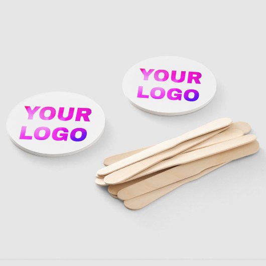 eenvoudig minimaal voeg je logo/design hier tekst  handwaaier (Niet-gemonteerd)