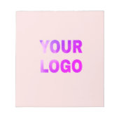 eenvoudig minimaal voeg je logo/design hier tekst  notitieblok (Voorkant)