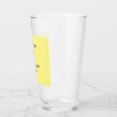 eenvoudig minimaal voeg je logo-tekstgegevens koff glas (Links)