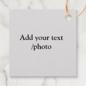 eenvoudig minimaal voeg je logo tekstgegevens toe bedankjes labels (Achterkant)