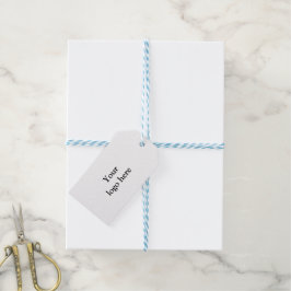 eenvoudig minimaal voeg je logo tekstgegevens toe cadeaulabel