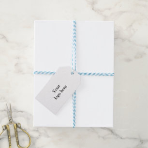 eenvoudig minimaal voeg je logo tekstgegevens toe cadeaulabel