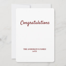 Eenvoudig minimaal voeg je logo-tekstnaam toe aankondiging