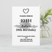 Eenvoudig minimaal voeg je logo-tekstnaam toe kaart (Staand voorkant)