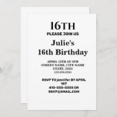 Eenvoudig minimaal voeg je logo-tekstnaam toe kaart (Voorkant / Achterkant)