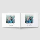 eenvoudig minimaal voeg je naam foto bruidsmeisje  gastenboek (Volledig)