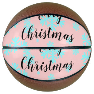 eenvoudig minimaal voeg je tekst foto kerstmis toe basketbal