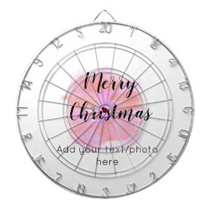 eenvoudig minimaal voeg je tekst foto kerstmis toe dartbord