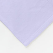 eenvoudig minimaal voeg jouw tekst monogram foto t fleece deken (Hoek)