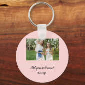 eenvoudig minimaal voeg onze tekst met de naam van sleutelhanger (Voorkant)