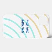 eenvoudig minimaal voeg uw Hoesje van de waterverf (Achterkant (horizontaal))