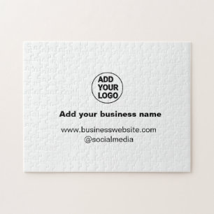 eenvoudig minimaal voeg uw logo-/ontwerpaangepast  legpuzzel