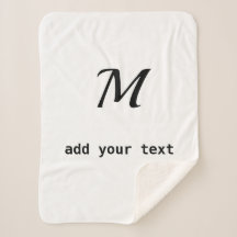 eenvoudig minimaal voeg uw tekst monogram foto toe