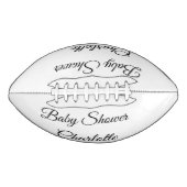 EENVOUDIG MINIMAL.CUTIE VOEGT HET baby shower VAN  American Football (Voorkant)