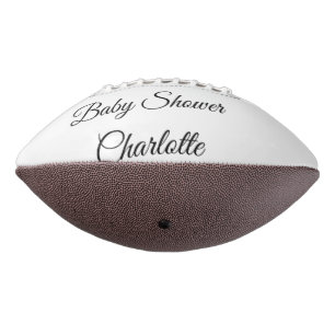EENVOUDIG MINIMAL.CUTIE VOEGT HET baby shower VAN  American Football