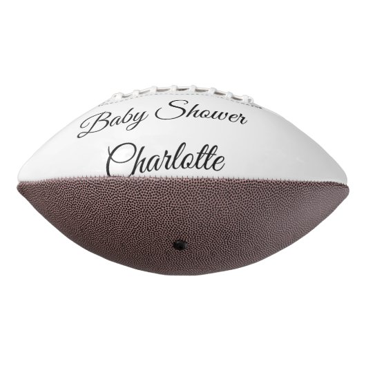 EENVOUDIG MINIMAL.CUTIE VOEGT HET baby shower VAN  American Football (Gedraaid 270)