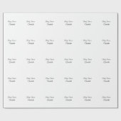 EENVOUDIG MINIMAL.CUTIE VOEGT HET baby shower VAN Cadeaupapier (Vlak)