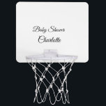 EENVOUDIG MINIMAL.CUTIE VOEGT HET baby shower VAN  Mini Basketbalbord<br><div class="desc">Ontwerp</div>